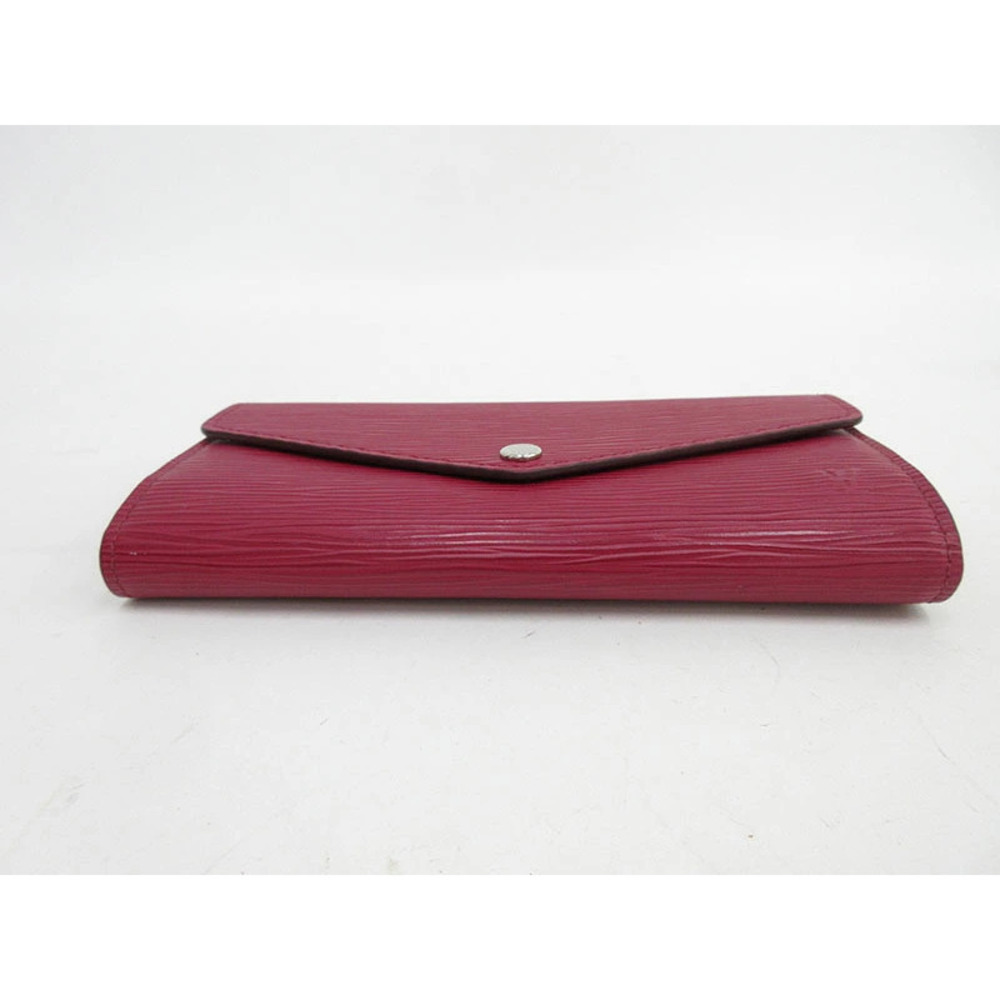 LOUIS VUITTON Epi Portefeuille Sarah Long Wallet Fuschia Pink - Picture 3 of 9